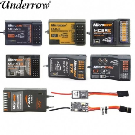 Szín: SBUS 6C - MicroZone MC6RE vevő MC7RB MC9002 MINi M-SBUS vevő 6CH MC8RE 8CH MC6C MC8B Vezérlő Adó RC Repülőgép