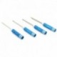 Szín: 3 szett - RC Tools 4 db/készlet Kék hatlapú csavarhúzó készlet, titán bevonatú, edzett 3,0 4,0 5,0 6,0 mm-es