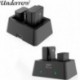 Fekete szín - ISDT NP2 Air USB Type-C töltő, vegyes kétcsatornás akkumulátor intelligens töltő APP csatlakozással