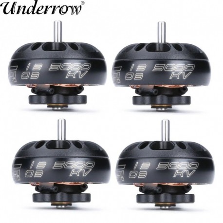 Szín: 4 db - 1/2/4 DB iFlight XING 1303 5000KV 2-4S FPV mikrokefe nélküli motor 1,5 mm-es rövid vezetékekkel Kompatibilis 2