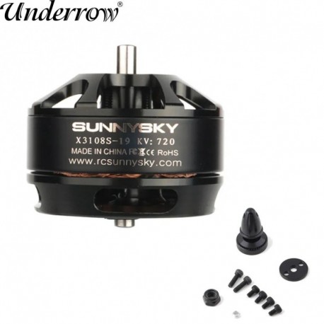 Szín: 1db-900KV - SUNNYSKY X3108S 720KV 900KV 325W Outrunner kefe nélküli motor Hatékony tengelyű tárcsamotor több