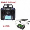 Szín: Mode2 i6 iA6B-vel - FlySky FS-i6 2.4G 6CH AFHDS RC adó FS-iA6 FS-iA6B vevővel Repülőgép Heli UAV Multicopter