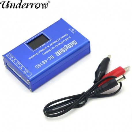 Szín: csak a töltő - BC-4S15D akkumulátor lítium-lipo kiegyensúlyozó töltő feszültségérzékelő LCD digitális