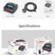 GT.POWER IMAX C6D LiPo/LiFe/LiIon/LiHV/NiMH/NiCd akkumulátor PRO kiegyensúlyozott töltő kisütő 300W 12A RC drone autós