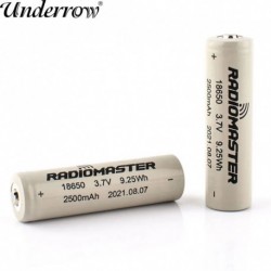 Szín: 2db - 2db RadioMaster 3.7V 2500Mah 18650 Lipo elem TX12 TX16S távirányítós adóhoz