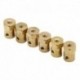 Szín: 5mm - 4db/tétel Hatlapú csatlakozó 12mm gumiabroncs csatlakozó 2mm/3mm/4mm/5mm/6mm/8mm hatlapú adapter RC autókhoz