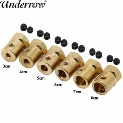 Szín: 8mm - 4db/tétel Hatlapú csatlakozó 12mm gumiabroncs csatlakozó 2mm/3mm/4mm/5mm/6mm/8mm hatlapú adapter RC autókhoz
