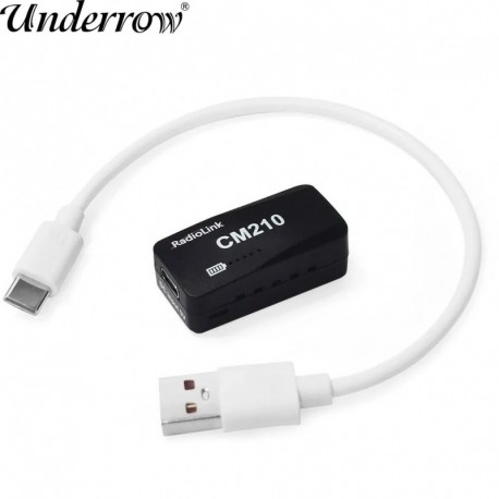 Radiolink CM210 Faster 2s LiPo akkumulátortöltő mini méretű USB Type-C csatlakozó, tápegység, önadaptáló Rc drone
