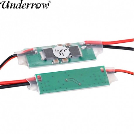 RC kefe nélküli vevő szervó UBEC 3A 5V tápegység támogatás 2-4S Lipo akkumulátor RC repülőgép repülőgép drónhoz