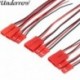 Szín: 10 pár-100mm JST - 10/20 Pair 100/150/200mm JST dugós csatlakozó dugó RC Lipo akkumulátoros autós csónak drón