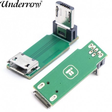 Szín: 2db - 1/2db IFlight L-típusú adapterlap mikro-USB dugasz-alj bővítőkártya 27X9X12mm RC FPV Racing