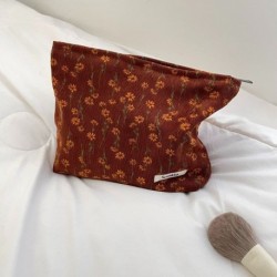 Szín: d - Leopard Print kozmetikai táska mosó piperetáska női utazó telefon szalvéta tok szépség tároló tokok smink