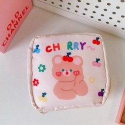 Szín: 18 - 1 DB női lányok Kawaii kozmetikai smink tároló táska utazó betét egészségügyi betét táska mini