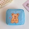 Szín: 10 - 1 DB női lányok Kawaii kozmetikai smink tároló táska utazó betét egészségügyi betét táska mini