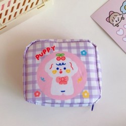Szín: 14 - 1 DB női lányok Kawaii kozmetikai smink tároló táska utazó betét egészségügyi betét táska mini