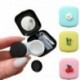 Szín: 1db szín véletlenszerű B - Mini kontaktlencse tok, egyszínű Lovely Travel Kit zseb, női könnyen hordozható