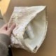 Szín: d - 2023 új sminkecset tároló tasak rendszerező Jacquard szövet sminktáska virágos cipzáras kozmetikai tasak női