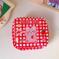 Szín: d - Vízálló kozmetikai táska tasak Aranyos rajzfilm női rúzs smink tároló táskák Kawaii Mini aranyos