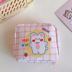 Szín: 5 - Vízálló kozmetikai táska tasak Aranyos rajzfilm női rúzs smink tároló táskák Kawaii Mini aranyos