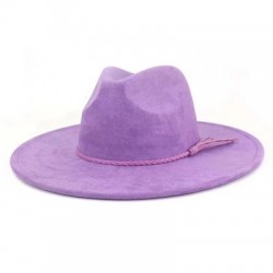 Szín: 11 - Fedora kalapok nőknek Új 9,5 cm széles karimájú ruha férfi sapkák nemezelt sapka Panama templom Esküvői
