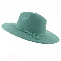 Szín: 4 - Fedora kalapok nőknek Új 9,5 cm széles karimájú ruha férfi sapkák nemezelt sapka Panama templom Esküvői