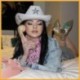 Fehér szín - Női luxus strasszos csillag Cowboy jazz sapka Western Cowgirl sapka Trend fehér menyasszonyi parti napellenző