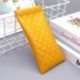Szín: sárga - 18x8,5 cm - Puha Pu bőr napszemüveg táskák női hordozható érme rúzsok tároló tok tasak védő