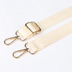 Szín: bézs - 1,3 M hosszú, állítható táskapánt Nylon Messenger Crossbody válltáska Tartozék táskapántok a