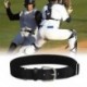 Fehér szín - Új kültéri sport öv férfiaknak női baseball Softball állítható elasztikus kiváló minőségű PU bőr