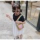 Szín: ezüst - Rainbow Love Little Girls mini érme pénztárca Lovely gyerekeknek kis négyzet alakú válltáskák PU bőr