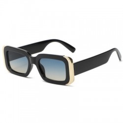 Lencsék színe: fekete B - KLASSNUM szögletes napszemüvegek női retro luxus márka tervező zselés színű árnyalatok