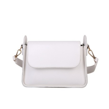 Szín: fehér 21,5x6,5x17 cm - Egyszerű Crossbody válltáska Totes Női Luxus Designer Kézitáska Pénztárca Trend Napi