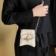 Fehér szín - Personality Chain Y2K Star Clutch Kézitáskák Koreai Női Mini Crossbody válltáska Luxus Design Márka Gothic