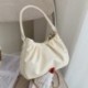 Szín: kék - Kis négyzet alakú redőzött fogantyúk Designer kézitáska Női Crossbody válltáskák Hírvivő