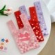 Szín: lila - Fashion Love Vest Bag Kötött kézitáska nőknek Japán stílusú mini válltáska Csuklótáska Kulcsos