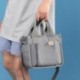 Szín: Szürke - Csomagtartók Táskák Női Nagy kapacitású Kézitáskák Japán vászon Egy vállas Messenger Bag Több