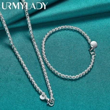 50cm-__s-20cm---URMYLADY-925-Sterling-Silver-Exquisite-4MM-l__nc-kark__t__-nyakl__nc-__kszerk__szlet-n__knek-F__rfi-esk__v__i