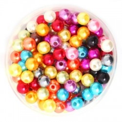 Sz__n_-vegyes---Hot-Fashion-8mm-150db_t__tel-Kerek-gy__ngy-ut__nzat-Random-Mix-Colors-Plastic-Pearl-gy__ngy__k-bark__cs
