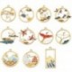 Sz__n_-Navy---6-db-kerek-__tv__zet-vintage-med__lok-d__szes-zom__ncos-med__lok-bark__csol__s-__kszerk__sz__t__shez-sz__ks__ges