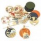 Sz__n_-Navy---6-db-kerek-__tv__zet-vintage-med__lok-d__szes-zom__ncos-med__lok-bark__csol__s-__kszerk__sz__t__shez-sz__ks__ges