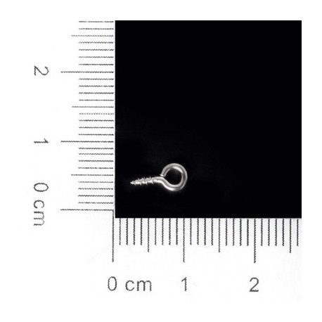 Sz__n_-ez__st---Forr__-9x4mm-es-200db-Kicsi-apr__-Mini-Szemt__k-Szemt__k-Horgok-Szemek-Csavaros-Menetes-Ez__st-Kapcsok-Horgok