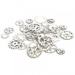 F__m-sz__ne_-antik-ez__st---Divat-Vegyes-50g-100g-__tv__zet-F__m-Vintage-Steampunk-Gear-Charms-__kszerek-Tal__latok