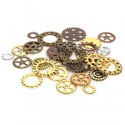F__m-sz__n_-vegyes---Divat-Vegyes-50g-100g-__tv__zet-F__m-Vintage-Steampunk-Gear-Charms-__kszerek-Tal__latok-bark__csol__shoz