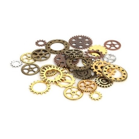 F__m-sz__n_-vegyes---Divat-Vegyes-50g-100g-__tv__zet-F__m-Vintage-Steampunk-Gear-Charms-__kszerek-Tal__latok-bark__csol__shoz