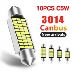 Kibocs__t__-sz__n_-feh__r---10db-C5w-LED-Festoon-Dome-3014-LED-CANBUS-hibamentes-31mm-36mm-39mm-41mm-aut__bels__-olvas__l__mp__k