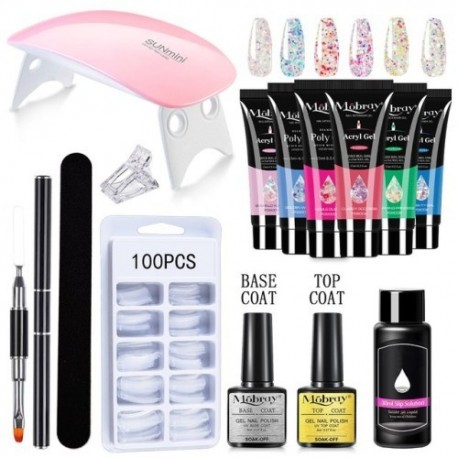 Sz__n_-6-sz__n-3---Poli-Nail-Gel-Set-6W-LED-l__mpa-teljes-manik__r-k__szlet-Vernis-Semi-Permanent-Quick-Extension-Nail-Kit-G__l